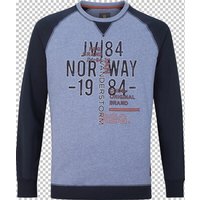 Sweatshirt OWEN Jan Vanderstorm blau von jan vanderstorm