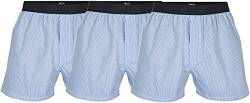 jbs Boxershorts für Herren, Unterhosen für Männer im Set aus ökologischer Baumwolle, lockere Shorts für Herren im 3er-Pack, Mehrfarbig, XL von jbs