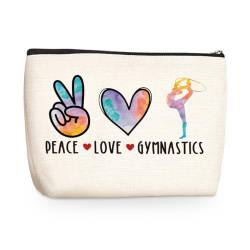 jealance Kosmetiktasche 512-524, LoveGymnastics, 9.7" x 6.8 "x 2" von jealance