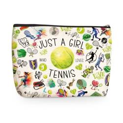 jealance Kosmetiktasche 515-531, Tennis-Design, 9.7" x 6.8 "x 2" von jealance