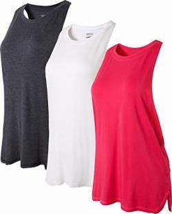 jeansian Damen 3 Packs Sport Schnelltrocknend Muskelshirt Tank Top Vests Westen Armellos T-Shirt SWT239 PackD S von jeansian