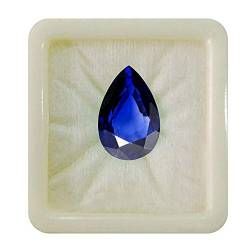 jewelryonclick Natural Blue Sapphire Birnenform kalibriert lose Edelstein Facett Chakra Heilung Astronomie und Astrologiezeichen Schmuck, die handgefertigt 2 Karat machen JC-BSP-PEAR-FAC-2 von jewelryonclick