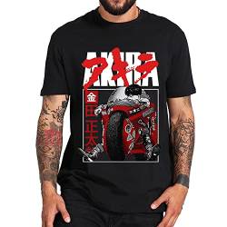 jiminhope Anime Akira T-Shirt Lose beiläufige Sport-T-Shirt Herren- und Damenoberteile von jiminhope