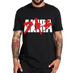 jiminhope Anime Akira T-Shirt Lose beiläufige Sport-T-Shirt Herren- und Damenoberteile von jiminhope