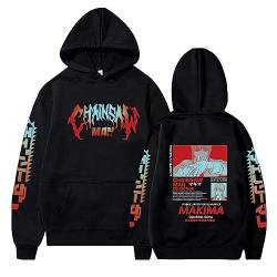 jiminhope Anime Chainsaw Man Hoodie Makima Hoodie Makima Pullover Chainsaw Man Makima Hoodie für Anime Fans von jiminhope