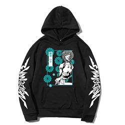 jiminhope Anime Eva Evangelion Hoodie Rei Ayanami Hoodie Shinji Ikari Pullover Asuka Langley Souryuu Eva Hoodie for Anime Fans von jiminhope