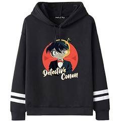 jiminhope Detective Conan Hoodie Unisex Anime Printed Pullover Sweatshirt Conan Edogawa Anime Cosplay Langarm Casual Hoodie B- von jiminhope