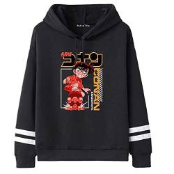 jiminhope Detective Conan Hoodie Unisex Anime Printed Pullover Sweatshirt Conan Edogawa Anime Cosplay Langarm Casual Hoodie B- von jiminhope