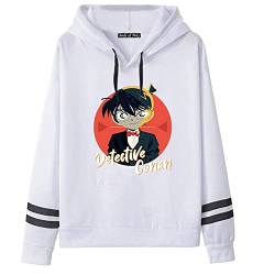 jiminhope Detective Conan Hoodie Unisex Anime Printed Pullover Sweatshirt Conan Edogawa Anime Cosplay Langarm Casual Hoodie B- von jiminhope