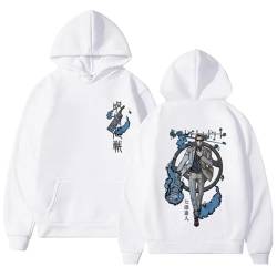 jiminhope Jujutsu Kaisen Kapuzenpulli Anime Harajuku Pullover Gojo Satoru Kapuzenpulli Nanami Kento Cosplay Sweatshirt für Unisex Adulte von jiminhope