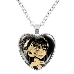 jiminhope Tomie Halskette Unisex Horror Manga Junji Itou Choker Halsschmuck Kawakami Tomie Schmuck Tomie Anime Gothic Geschenk von jiminhope