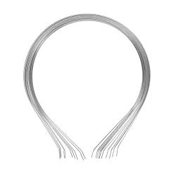 jojofuny 10st Stirnbänder Für Jugendliche Haarband Haarreifen Damen Dünn Metal Hair Band Zum Basteln Haarreif Rohlinge Stirnbandkamm Damen Stirnbänder Haarkamm Diy Kleidung Leer Fräulein von jojofuny