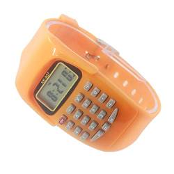 jojofuny 2St Kinderuhren für Jungen im Alter von 5-7 Jahren Taschenrechneruhr für Herren Armbanduhr Kinder Kids Watch Herrenuhren Uhrengehäuse für Herren Rechenuhr für Kinder Fall von jojofuny