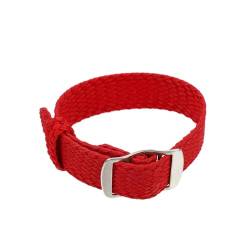 jojofuny Gurt uhrenarmbänder personalisierte Uhr ersatz Geflochtene Armbänder für Herren Herrenuhr hautfreundliches Uhrenarmband bequemes Armband Weben Anschauen Zubehör Mann Nylon rot von jojofuny