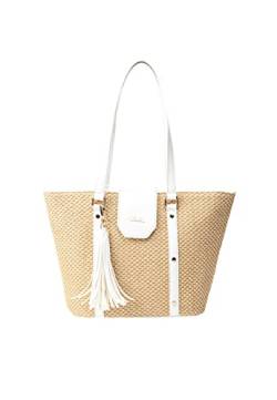 jopida Women's Shopper Bag, Weiss BEIGE von jopida