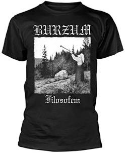 Burzum 'Filosofem (White Print)' Mens T Shirt Size S von junmo