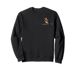 Stieglitz Vogel Singvogel Vogelfreund Ornithologe Biologe Sweatshirt von jz.birds