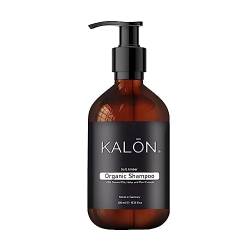 kalōn Organic Shampoo - Luxuriöse Mischung aus ätherischen Ölen & Pflanzenextrakten - Bio, handgefertigt, vegan, unisex, Made in Germany für weiches, strahlendes, & gut riechendes Haar, alle Haartypen von kalōn