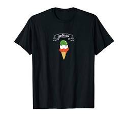 Eiswaffel T-Shirt Gelato Lustig Geschenk Sommer von katelein
