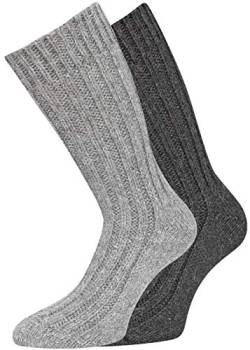 Alpaka Socken Wollsocken Herren Damen Wintersocken (39-42) von kbsocken