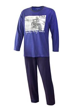 kbsocken Herren Pyjama Schlafanzug Nachtwäsche Hausanzug Sleepwear 100% Baumwolle M L XL XXL 3XL (3XL) von kbsocken