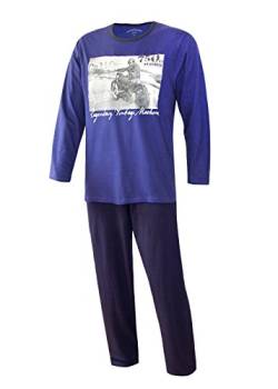kbsocken Herren Schlafanzug Pyjama Hausanzug Nachtwäsche Sleepwear Nightwear 100% Baumwolle M L XL XXL 3XL (3XL) von kbsocken