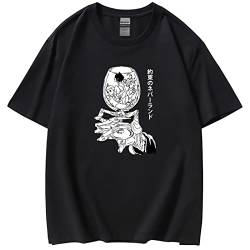 The Promised Neverland T-Shirt Emma Norman Ray T-Shirts Anime-Fans Cosplay Kostüm Bedrucktes Rundhals-Kurzarm-T-Shirt für Männer und Frauen von keephen