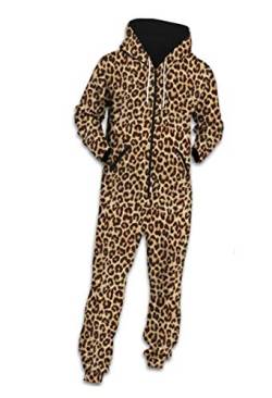 keepmore Lovers Zipper Hooded Fleece Jumpsuit Herbst Winter New Leopard Camouflage Jumpsuit Pyjama Playsuit mit amerikanischer Flagge von keepmore
