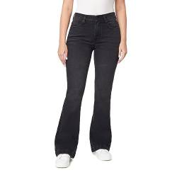 kensie Jeans Damen Savannah High Rise Flare Hosen-Saum 81,3 cm Innennaht, Größe 0-14, Galaxy, 42 von kensie