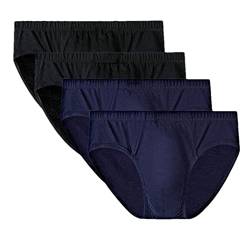 keusyoi Herren-Unterhose aus Baumwolle, bequem, 4 Stück von keusyoi