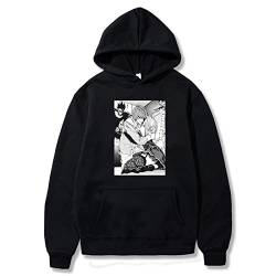 kewing Anime Death Note Yagami Light & Misa Amane Gedruckt Hoodie, Frauen/Männer Langarm Pullover Mit Kapuze Sweatshirt von kewing