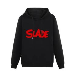 kfr Hoodie Slade Long Sleeve Hoody with Pocket Sweatershirt, Hoodie 70S Glam Rock Unisex XL von kfr