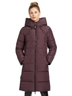 khujo Damen Mantel JILIAS2 kurz Steppjacke Winterjacke Zwei-Wege-Reißverschluss Kapuze von khujo