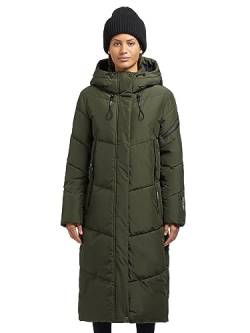 khujo Sonje Damen Mantel Polarmantel Oversized Coat Jacke (mint, XL) von khujo