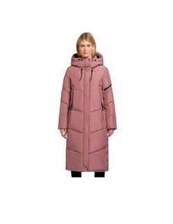 khujo Sonje5 Frauen Wintermantel rosé L 100% Polyester Basics, Casual Wear, Streetwear von khujo