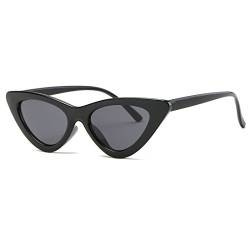 kimorn Sonnenbrillen für Damen Metallscharniere Clout Goggles Sonne Gläser K0566 (Schwarz) von kimorn