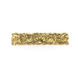 KKJOY Vintage Metall Haarspange Gold, Gänseblümchen Haarklammer, Haarnadeln Groß, Gothic Haarspangen Damen, Braut Haarschmuck Hochzeit, Bananenspange für Frauen und Mädchen von kkjoy