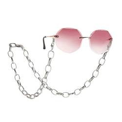 kkjoy Metall Runde Kette Brillenkette Maske Lanyards Brillenbänder Halter Halskette Brillenschnur Brillen Sonnenbrille Zubehör für Frauen Mädchen von kkjoy