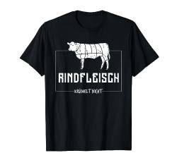 Lustiges Rindfleisch krümelt nicht Grill T-Shirt von klamottn