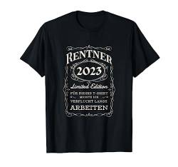 Rentner 2023: Limited Edition T-Shirt von klamottn