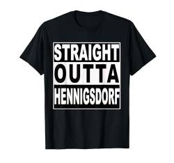 Straight outta Hennigsdorf - Ich komme aus Hennigsdorf T-Shirt von klamottn