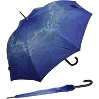 Knirps® Stockregenschirm großer, leichter Schirm für Damen mit Automatik, groß, stabil und leicht durch Fiberglas im Dach von knirps