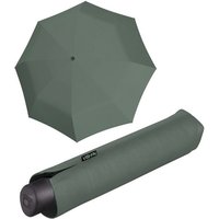 Knirps® Taschenregenschirm Vision Manual - nachhaltiger Damen-Regenschirm, recyceltes PET, PFC-frei beschichtet - plant von knirps