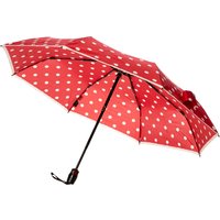 Knirps Herren Regenschirm rot gepunktet von knirps