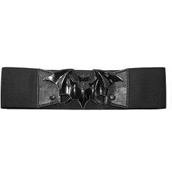 kreepsville 666 Women's Bat Elastic Belt Black 2XL/3XL von kreepsville 666