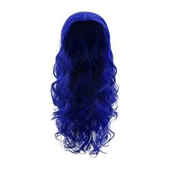 2024 Perücke, Curly Hair Conditioner Front Lace Wig Glueless Lace Closure Natural Color Wig Black Female Wig 26 Zoll Body Wave Wig Long Echthaar Perücken (E, Einheitsgröße) (Color : F, Size : One Si von ksjfjrhw