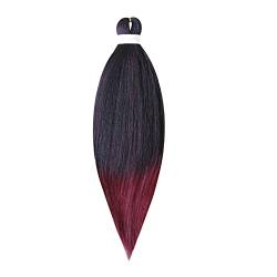 2024 Perücke, Perücken Highlight Gradient Afrikanische Haarfarbe Dirty Braid Extension Perücke Schwarze Perücke Perücken (Color : D, Size : One Size) von ksjfjrhw