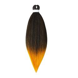2024 Perücke, Perücken Highlight Gradient Afrikanische Haarfarbe Dirty Braid Extension Perücke Schwarze Perücke Perücken (Color : L, Size : One Size) von ksjfjrhw
