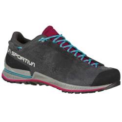 La Sportiva TX2 Evo Leather Woman Damen (Grau 38)  Typ A (Halbschuhe) Multifunktionsschuhe von la sportiva