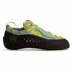 La Sportiva - Women's Mythos Eco - Kletterschuhe Gr 39,5 schwarz/oliv von la sportiva